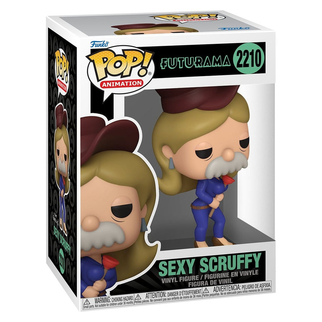 Product image Futurama Pop! Animation Vinyl Figure Sexy Scruffy 9 cm