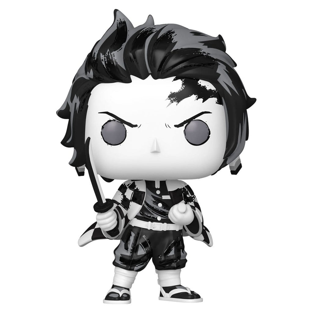 Image produit Demon Slayer: Kimetsu no Yaiba POP! Animation figurine vinyle Tanjiro (Sumi-Ink) 9 cm