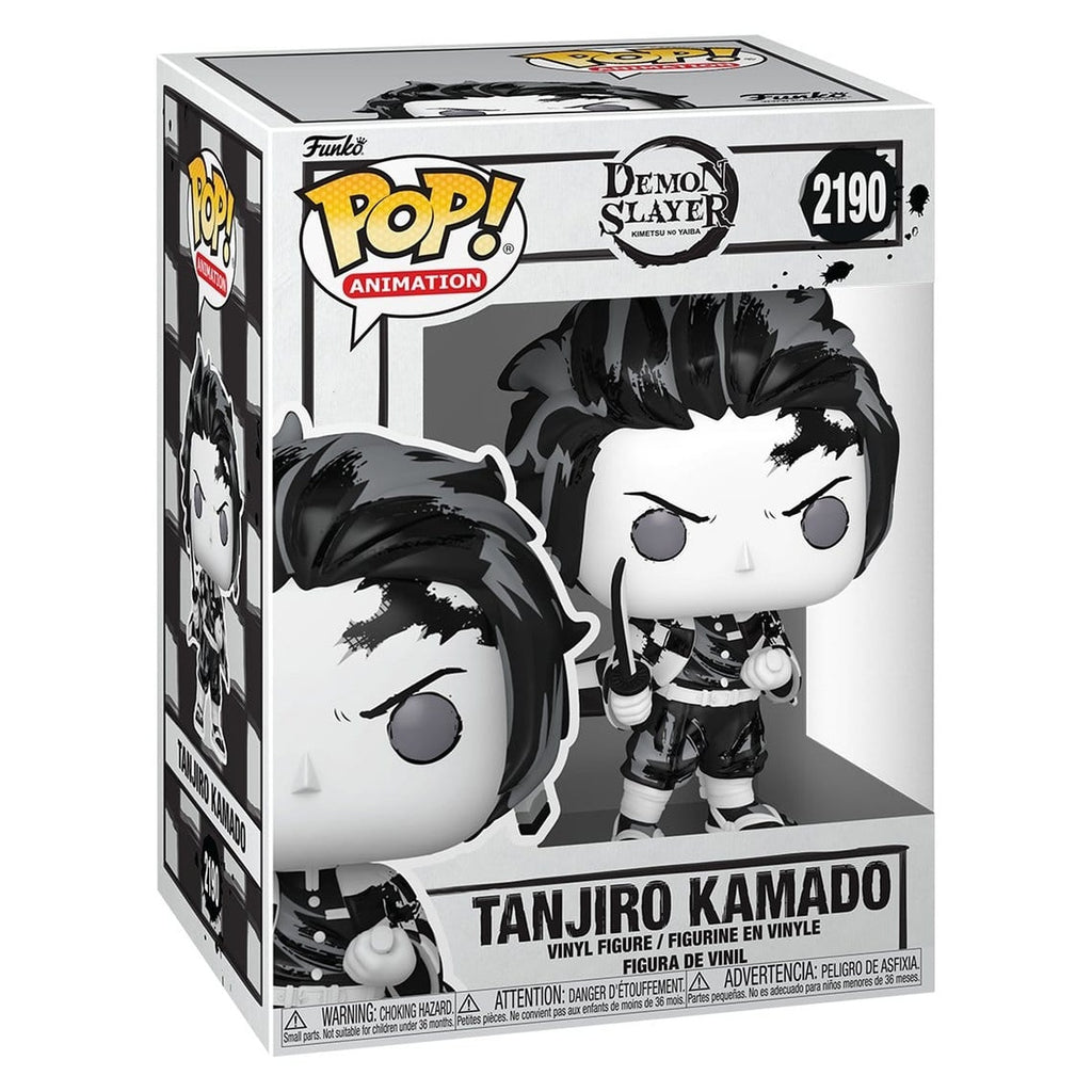 Image produit Demon Slayer: Kimetsu no Yaiba POP! Animation figurine vinyle Tanjiro (Sumi-Ink) 9 cm