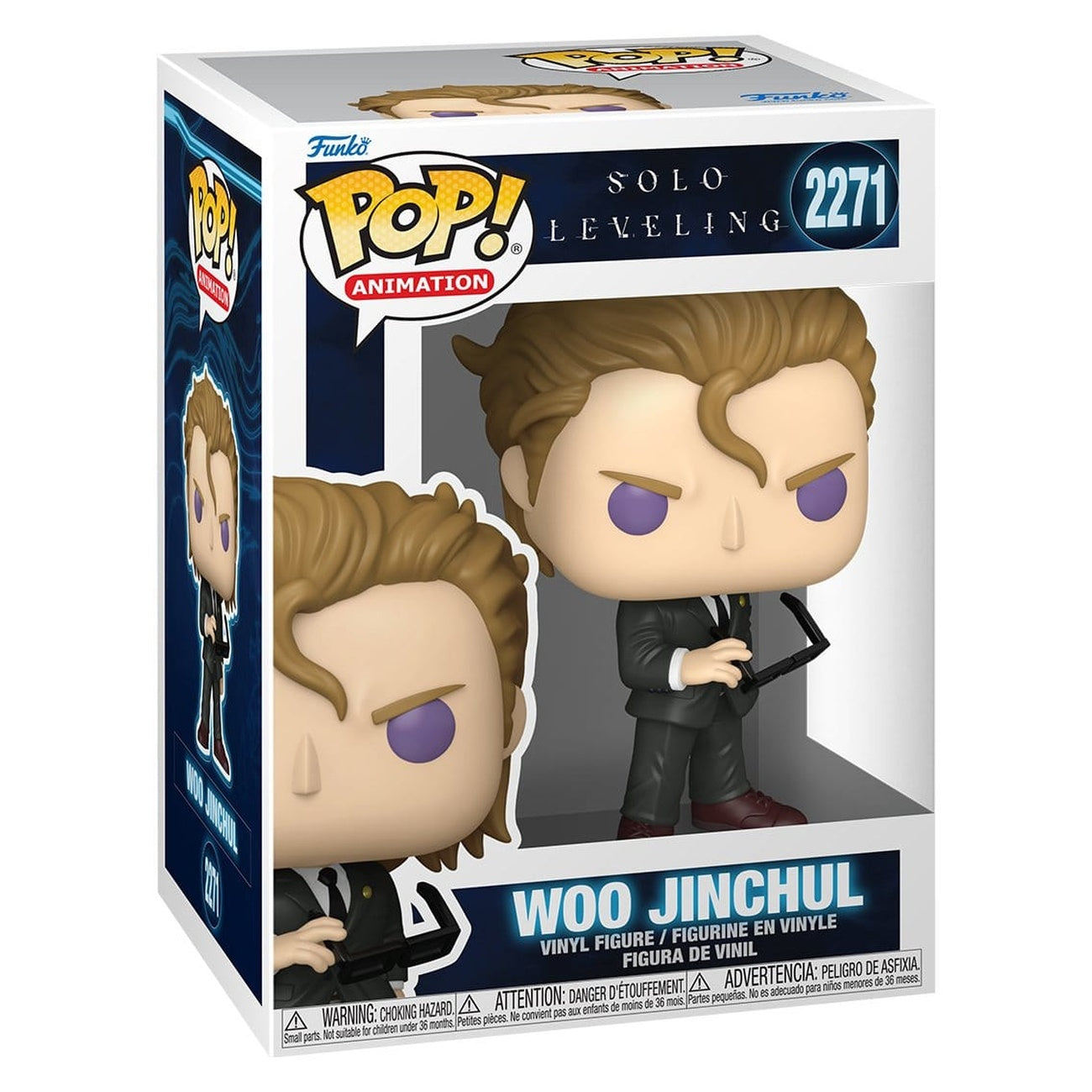 Image produit Solo Leveling POP! Animation figurine en vinyle Woo Jinchul 9 cm