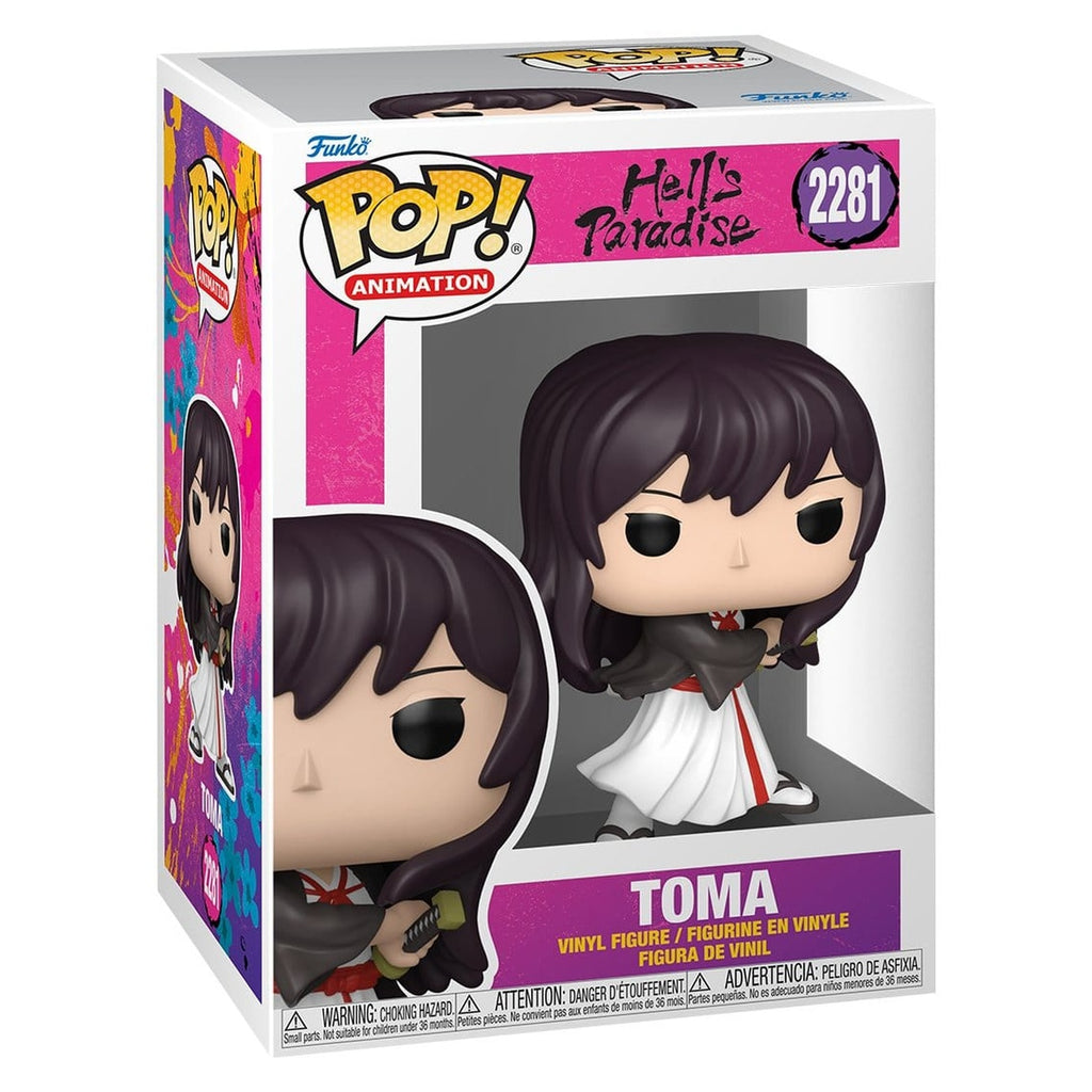 Image produit Hell's Paradise: Jigokuraku POP! Animation figurine vinyle Toma 9 cm