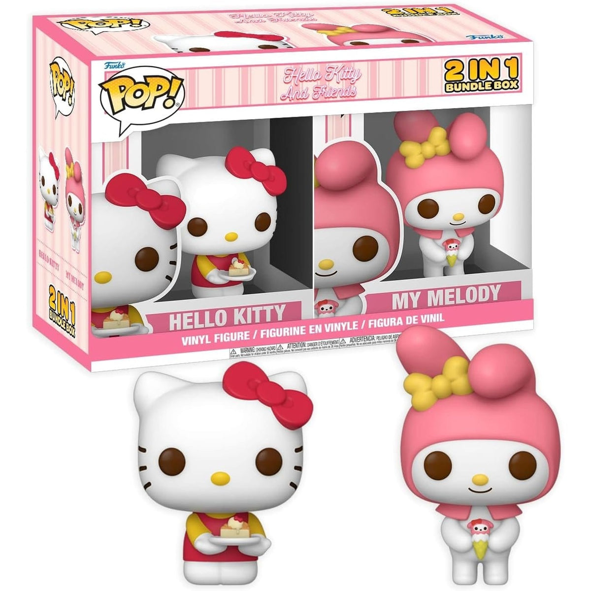 Image produit Hello Kitty Exclusive Box Hello Kitty & My Melody Assembled