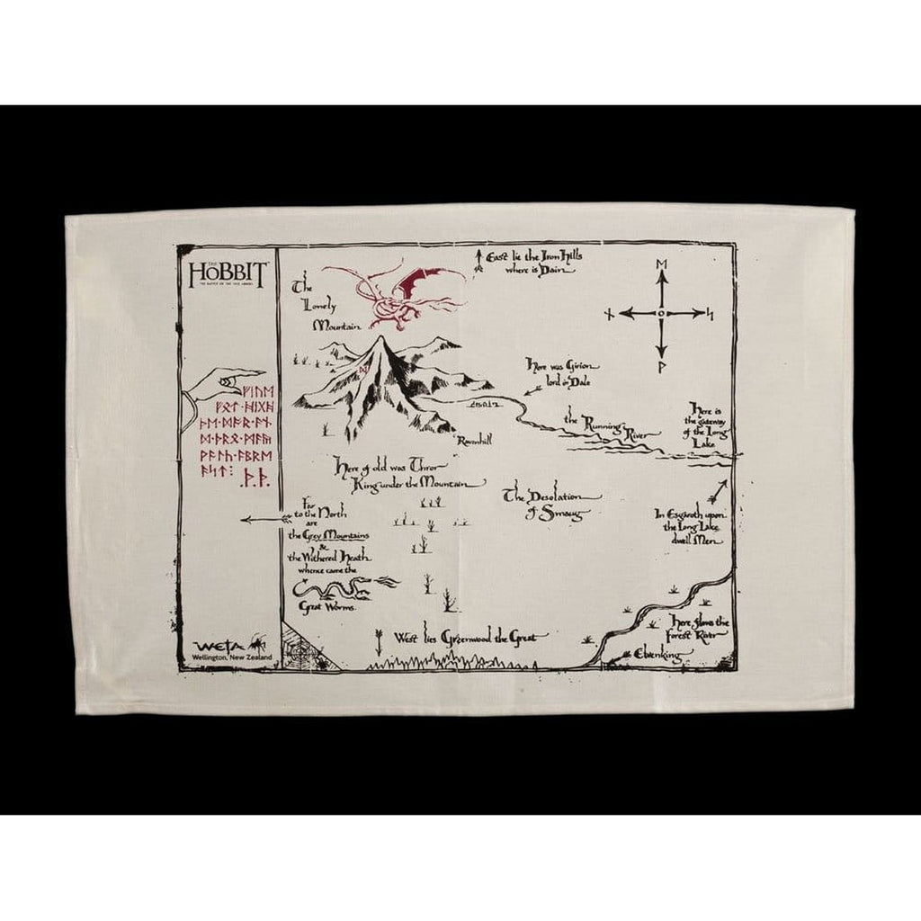 Image produit Le Hobbit Torchón Carte de Thorin 72 cm