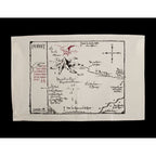 Image produit Le Hobbit Torchón Carte de Thorin 72 cm