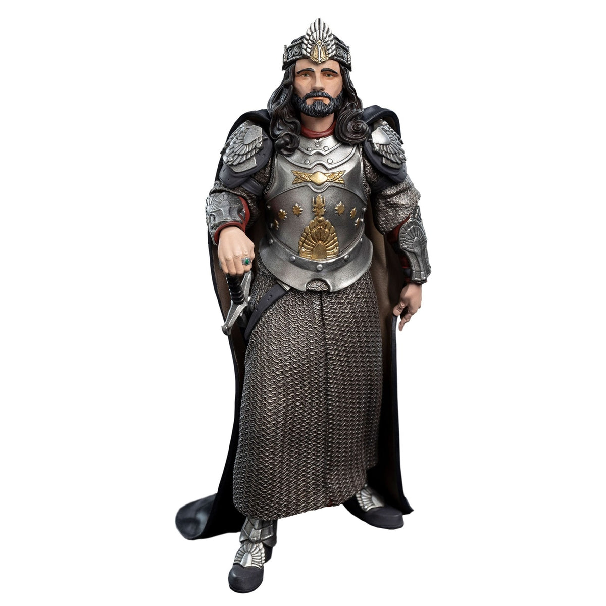 Image produit Le Seigneur des Anneaux figurine vinyle Mini Epics King Aragorn 19 cm