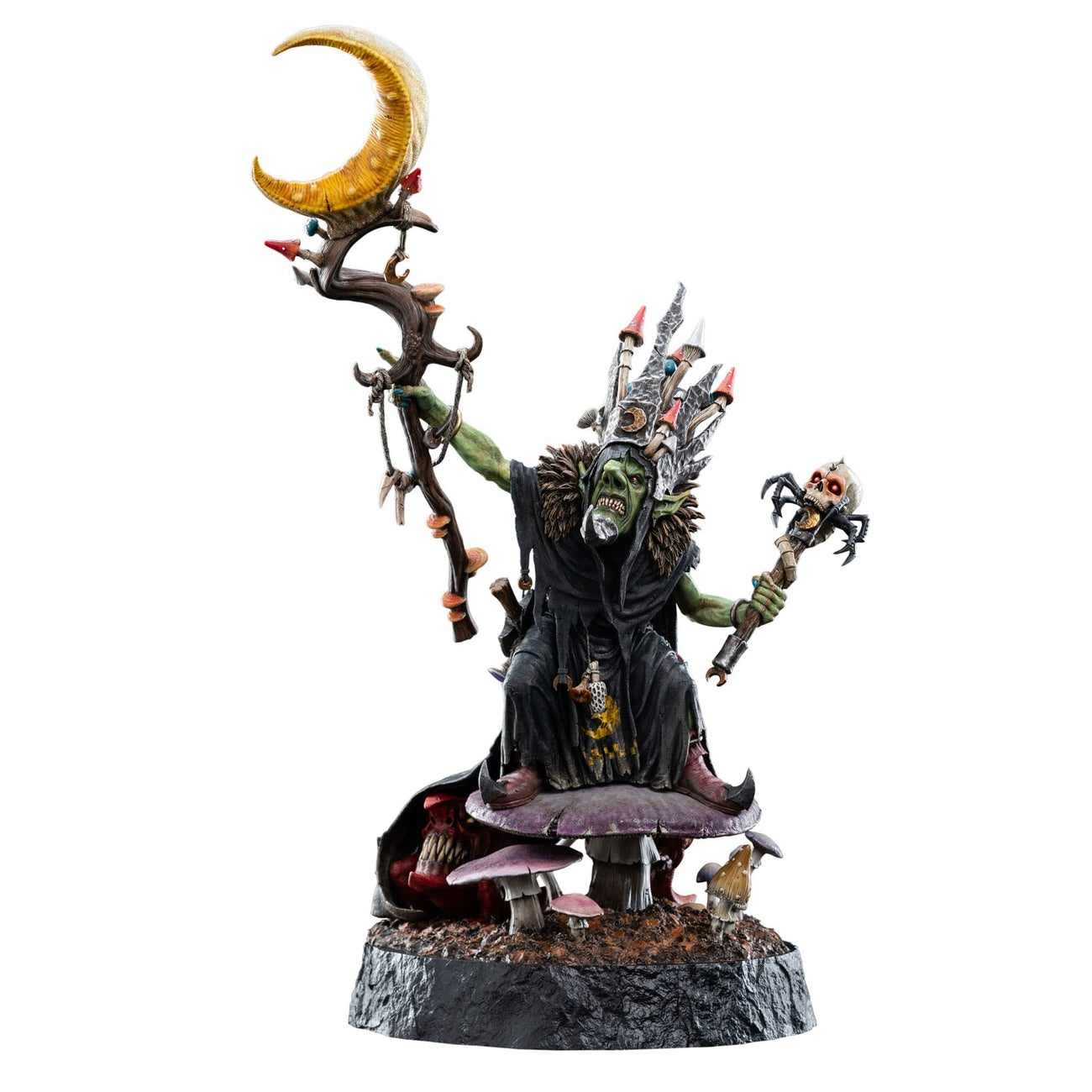 Image produit Warhammer: Age of Sigmar Statue 1/6 Skragrott the Loonking Édition Limitée 41 cm