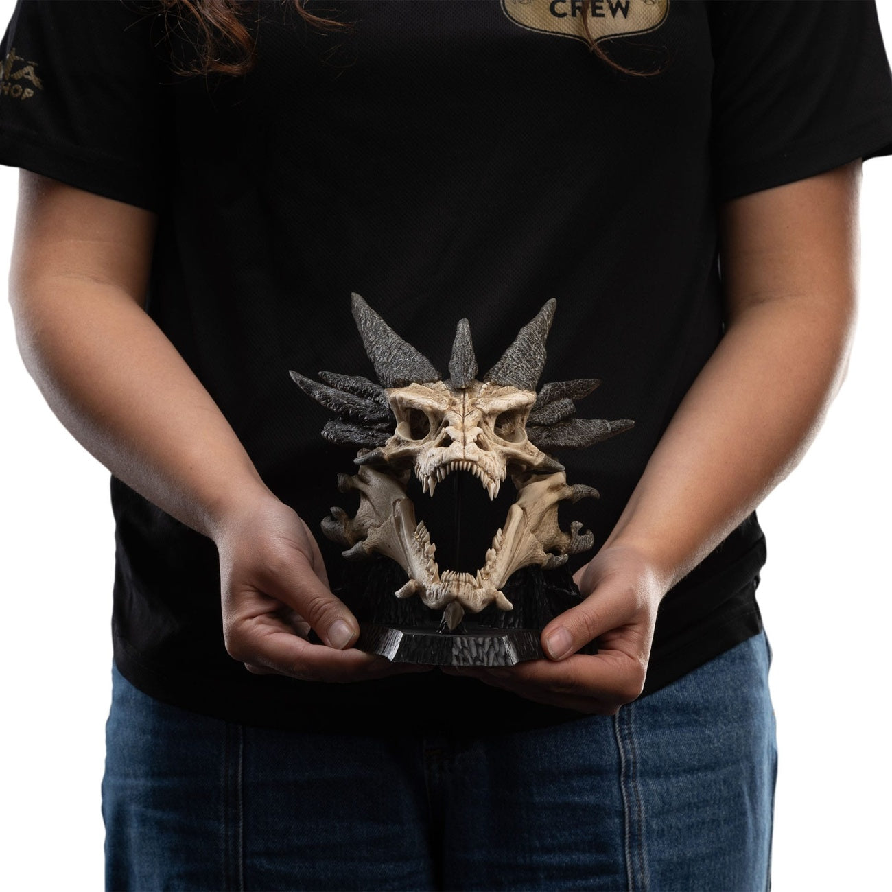 Image produit Le Seigneur des Anneaux Mini statuette Crâne de Smaug 22 cm