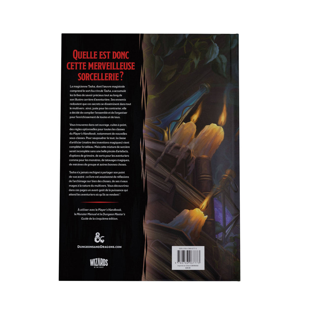 Image produit Dungeons & Dragons JDR Le Chaudron des Merveilles de Tasha français