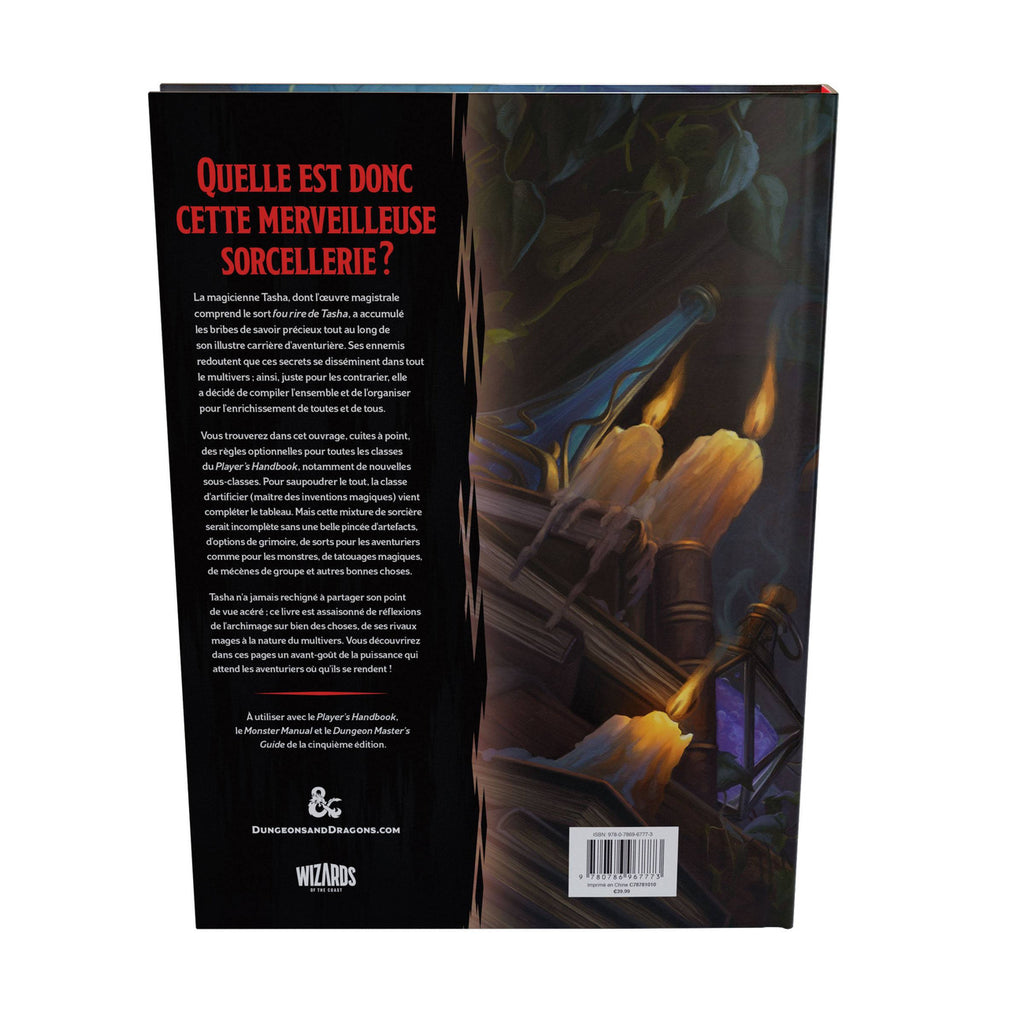 Image produit Dungeons & Dragons JDR Le Chaudron des Merveilles de Tasha français