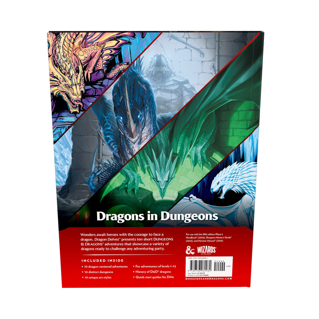Image produit Dungeons & Dragons JDR Dragon Delves: An Adventure Anthology version anglaise