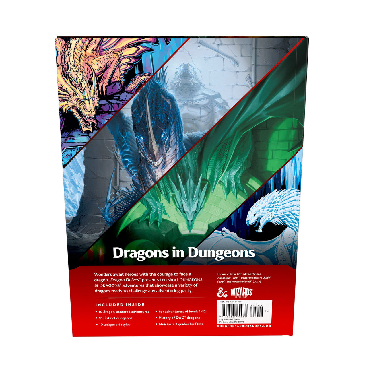 Image produit Dungeons & Dragons JDR Dragon Delves: An Adventure Anthology version anglaise