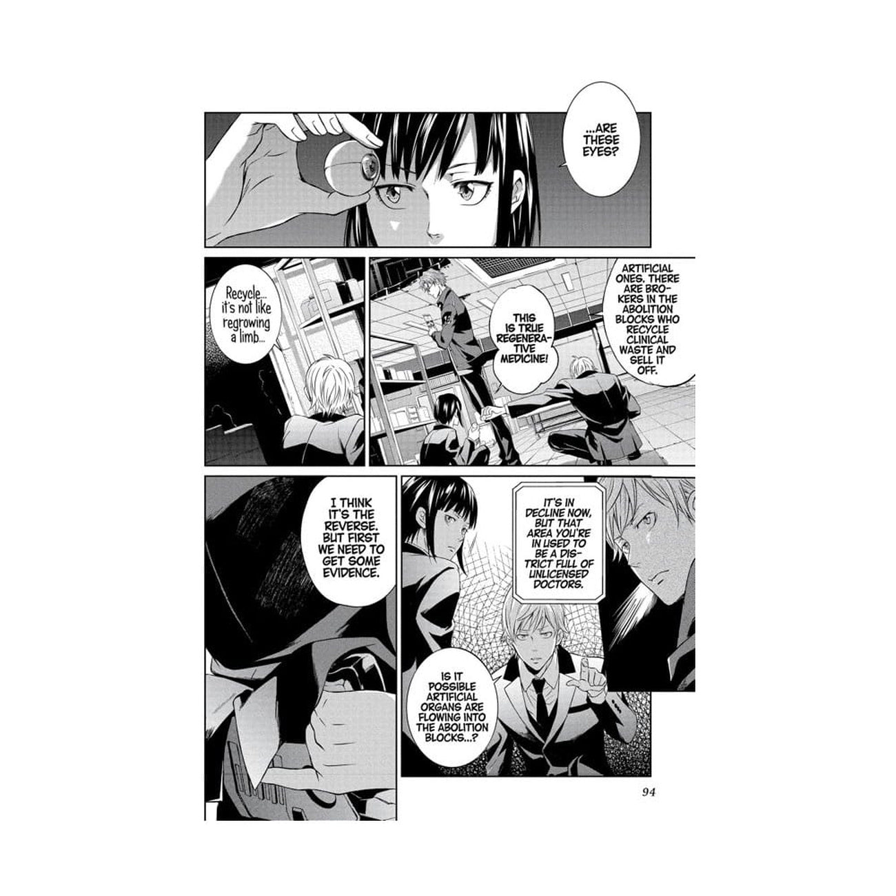 Image produit Psycho-Pass : Inspector Shinya Kogami Manga Volume 2 *Version anglaise*