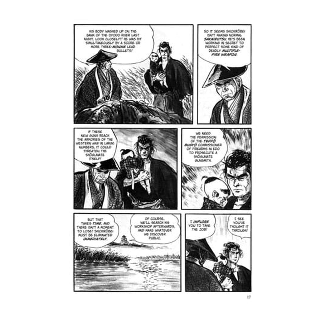 Image produit Lone Wolf and Cub Omnibus Manga Volume 3 *Version anglaise*
