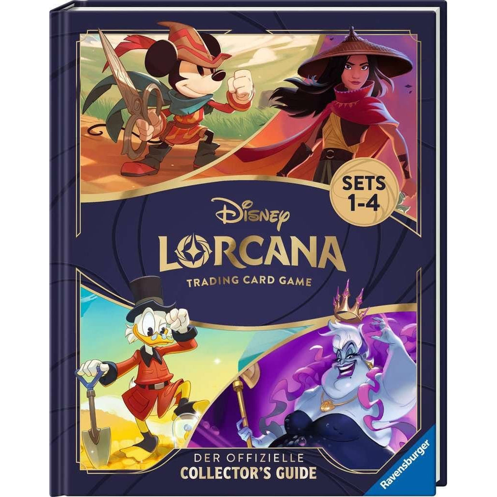 Image produit Disney Lorcana JCC Livre Guide du Collectionneur Officiel : Sets 1–4 *Version allemande*