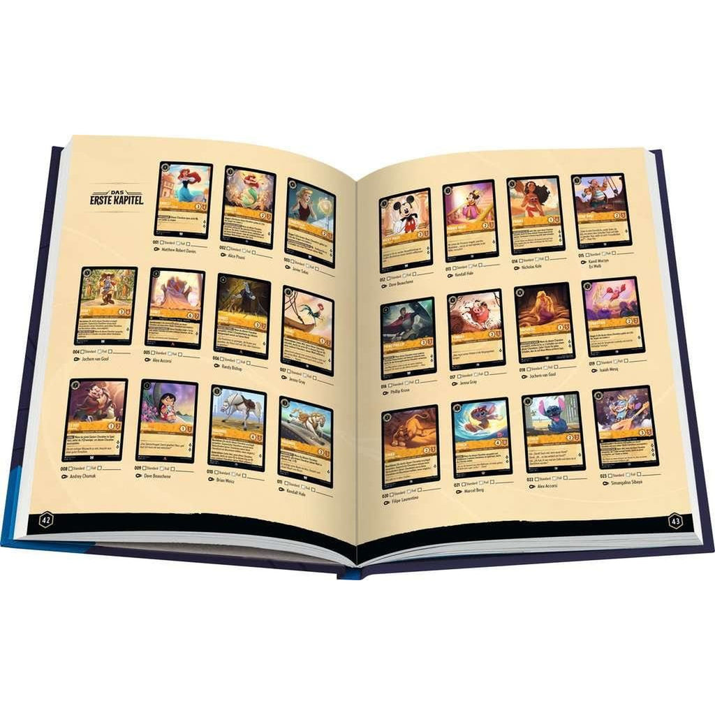 Image produit Disney Lorcana JCC Livre Guide du Collectionneur Officiel : Sets 1–4 *Version allemande*