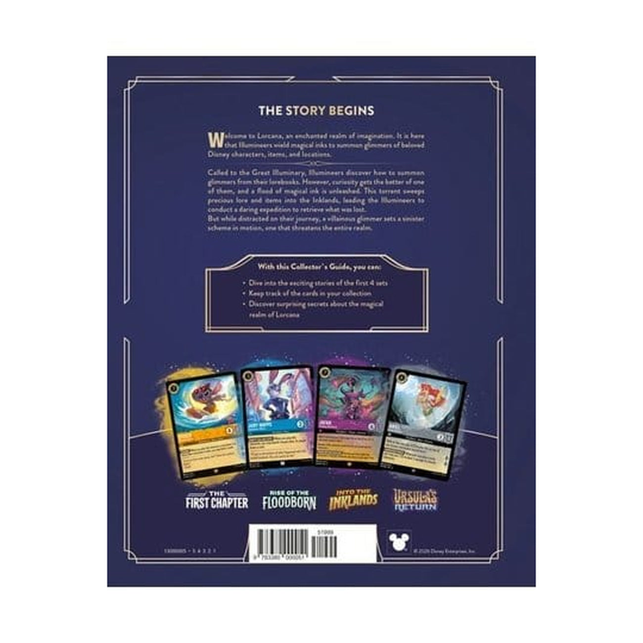 Image produit Disney Lorcana JCE Livre Le guide officiel du collectionneur : Sets 1-4 *Version anglaise*