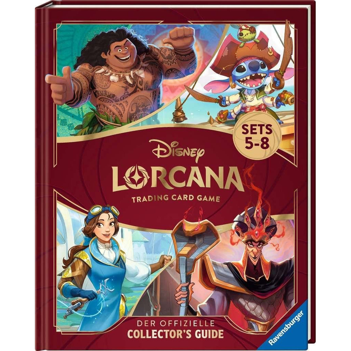 Image produit Disney Lorcana JCE Livre Guide officiel du Collectionneur : Sets 5-8 *Version allemande*