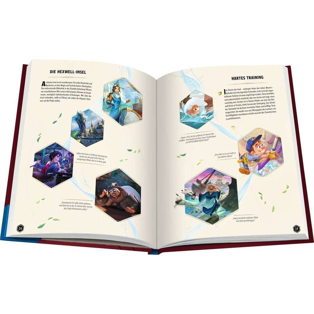 Image produit Disney Lorcana JCE Livre Guide officiel du Collectionneur : Sets 5-8 *Version allemande*