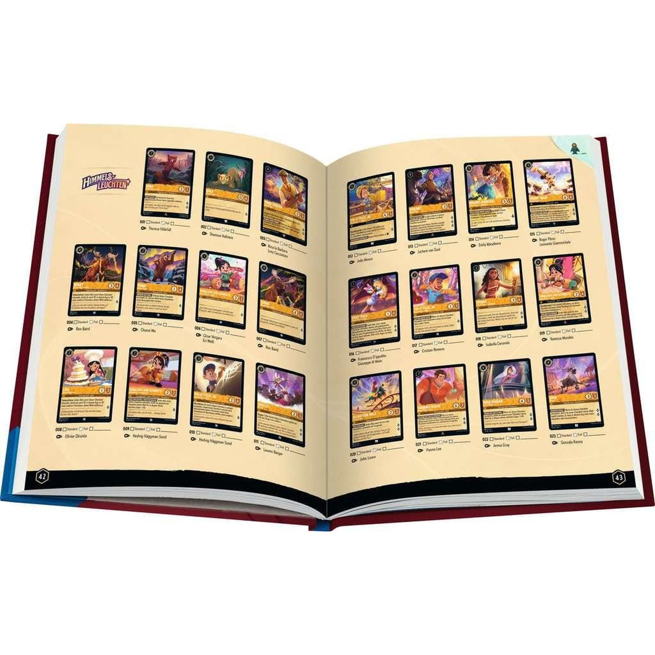 Image produit Disney Lorcana JCE Livre Guide officiel du Collectionneur : Sets 5-8 *Version allemande*