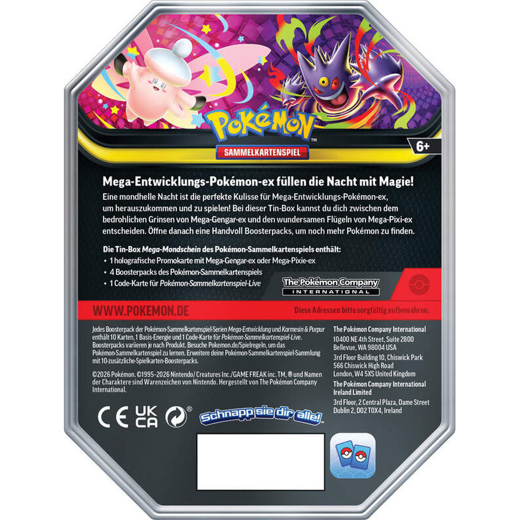Image produit Pokémon - Coffret cartes à collectionner Méga Mélodelfe EX