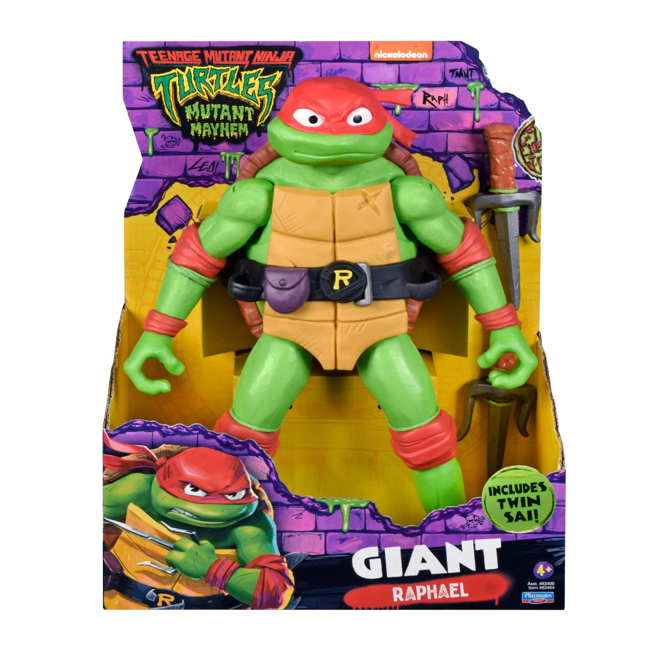 Image produit Teenage Mutant Ninja Turtles : Mutant Mayhem Figurine géante Raphael 30 cm