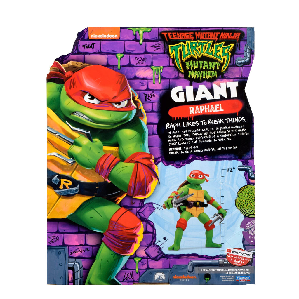 Image produit Teenage Mutant Ninja Turtles : Mutant Mayhem Figurine géante Raphael 30 cm