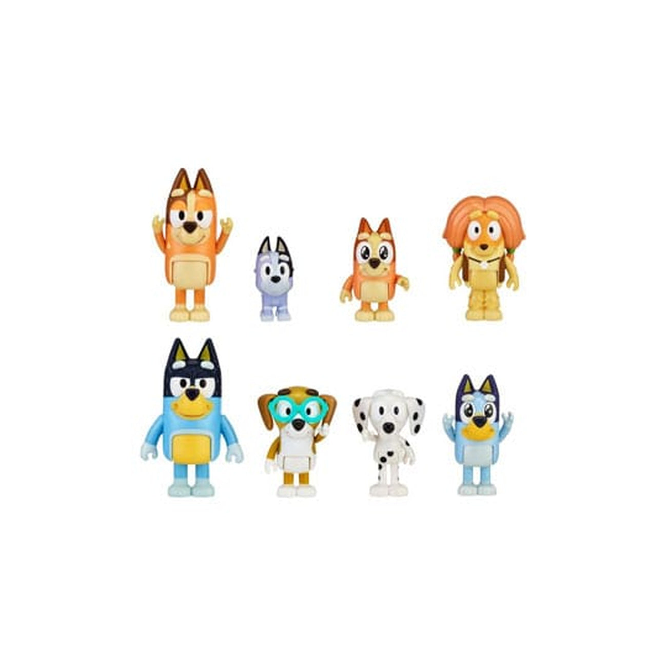 Image produit Bluey : Coffret de 8 figurines Family & Friends