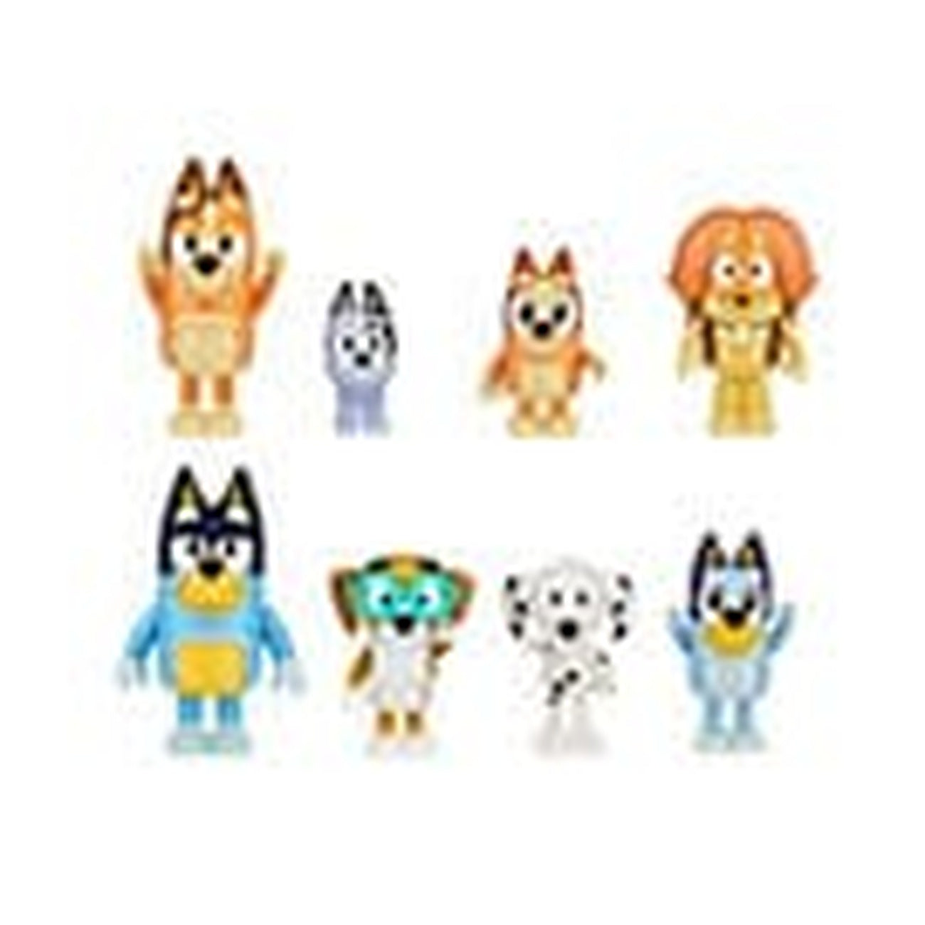 Image produit Bluey : Coffret de 8 figurines Family & Friends