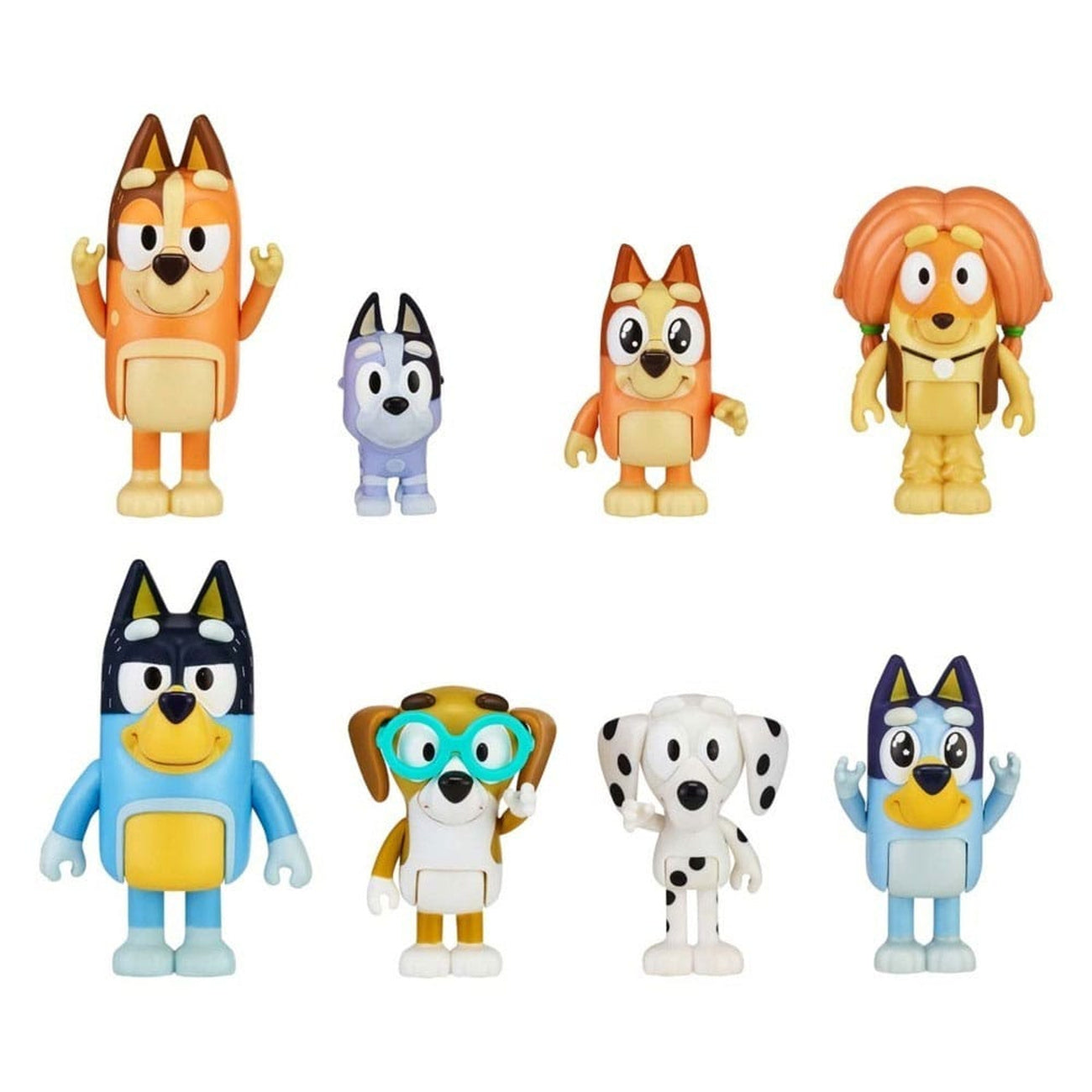 Image produit Bluey : Coffret de 8 figurines Family & Friends