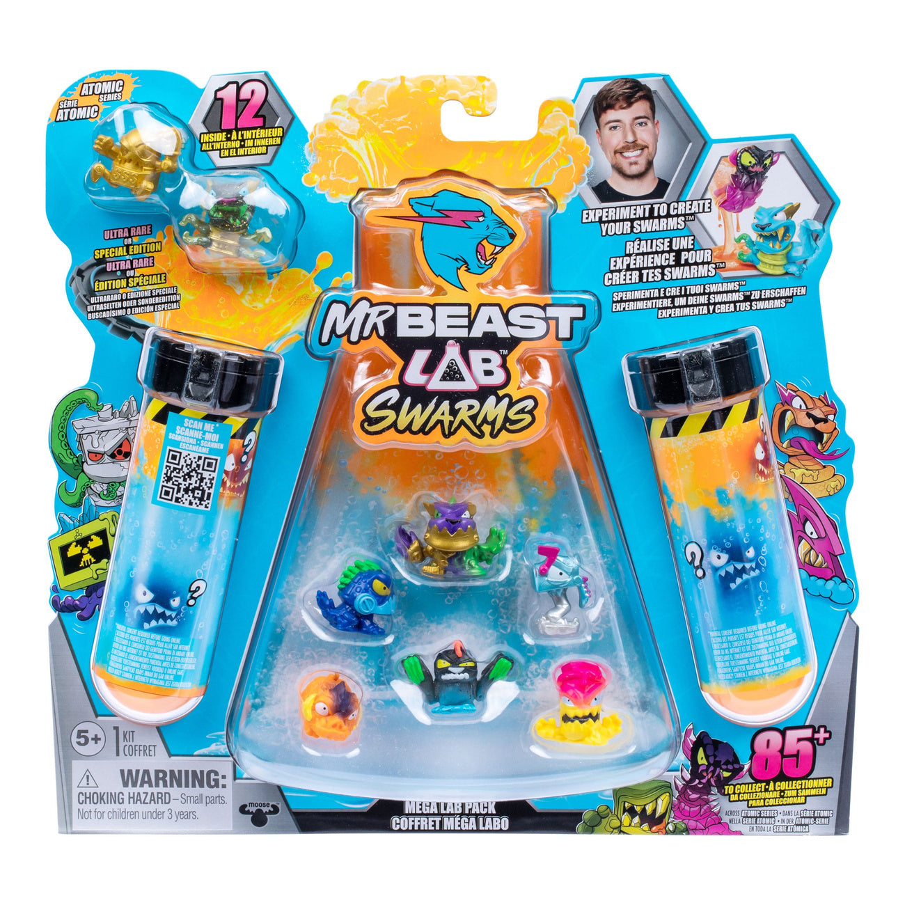 Image produit MrBeast Lab Swarms mini-figurines pack de 12 Mega Lab 1 3 cm assortiment (4)