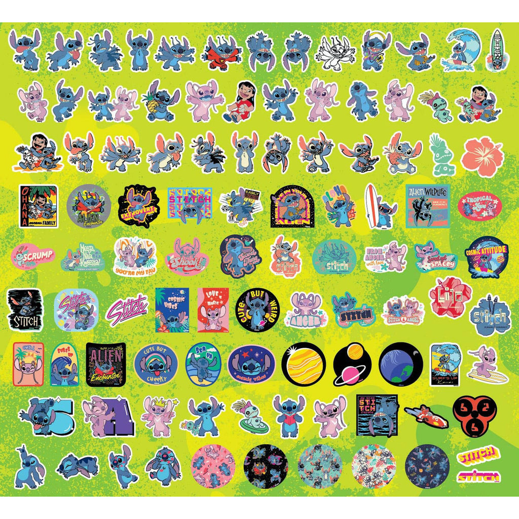 Image produit Lilo & Stitch Set de Stickers 100 Pièces Assortiment Stitch (20)