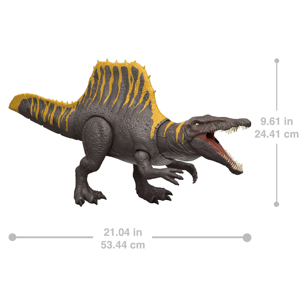 Image produit Jurassic World : La Renaissance figurine articulée Tail Thrasher Spinosaurus 55 cm