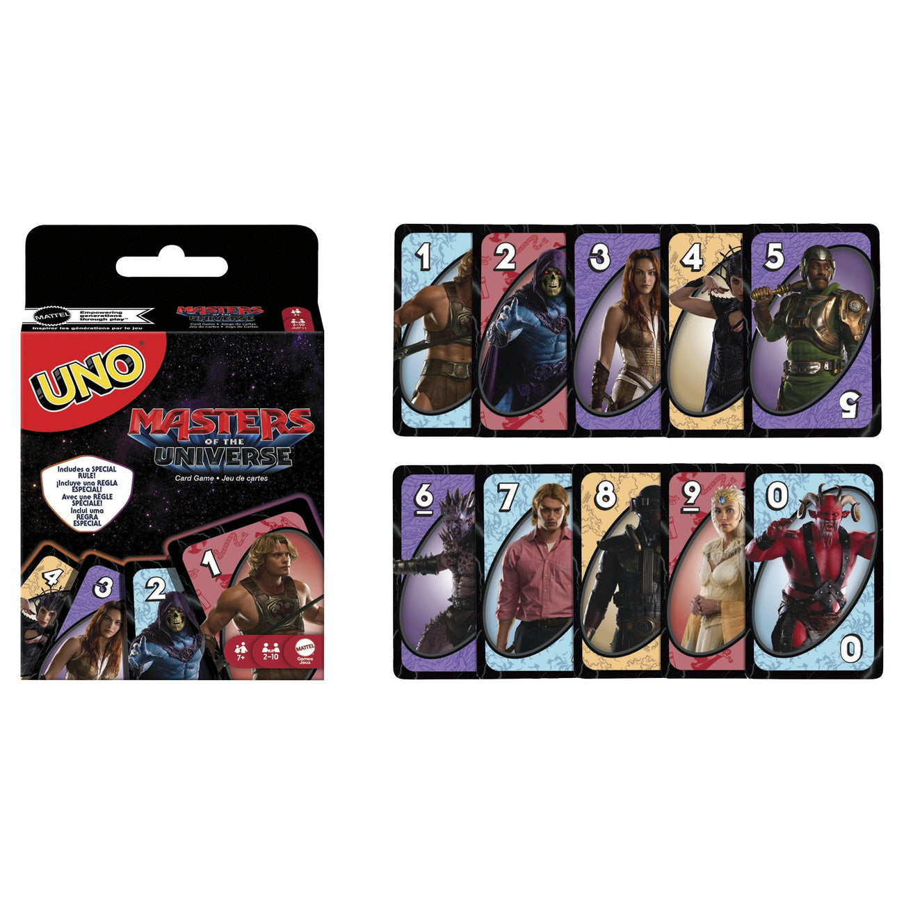 Image produit Masters of the Universe 2026 Movie – Jeu de cartes UNO