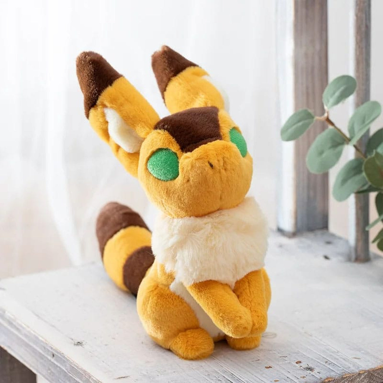 Image produit Le Château dans le ciel peluche Otedama écureuil-renard 19 cm