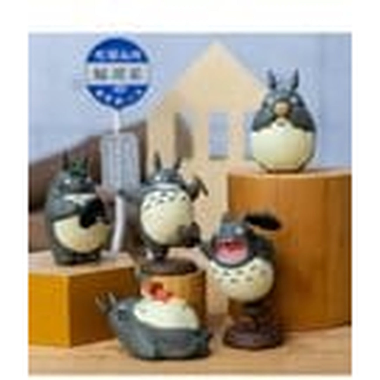 Image produit Mon voisin Totoro Collection de mini-figurines Totoro 5 cm assortiment Blind Box (6)