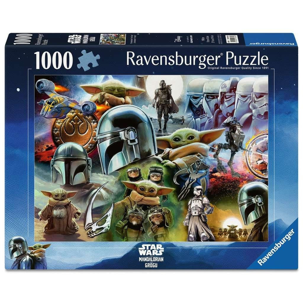 Image produit Puzzle The Mandalorian et Grogu (1000 pièces)