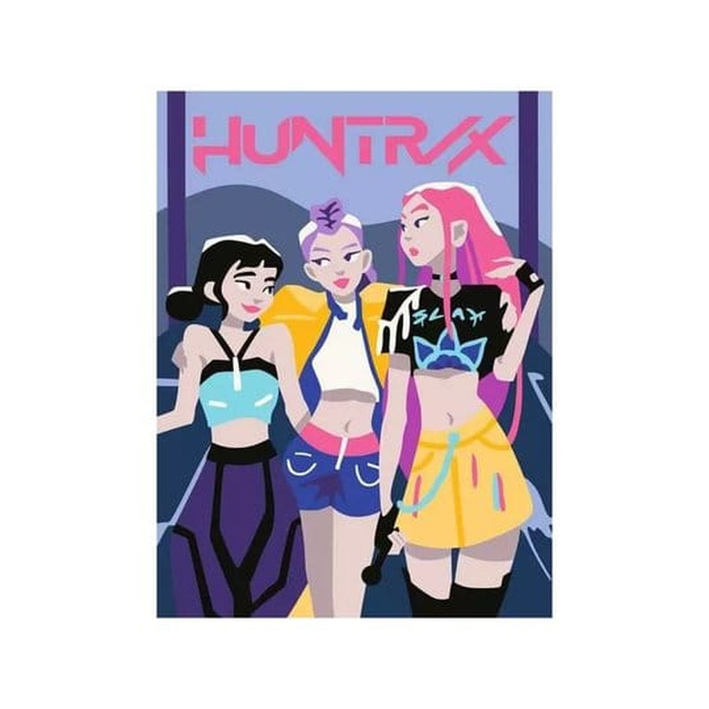 Image produit KPop Demon Hunters CreArt Peinture par numéros Huntrix
