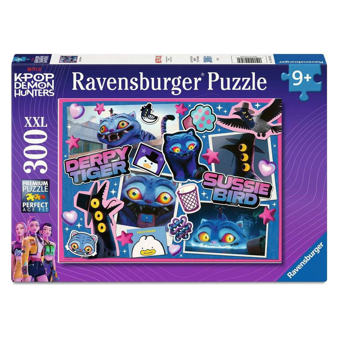 Image produit KPop Demon Hunters puzzle pour enfants Derpy & Sussie (300 pièces XXL)