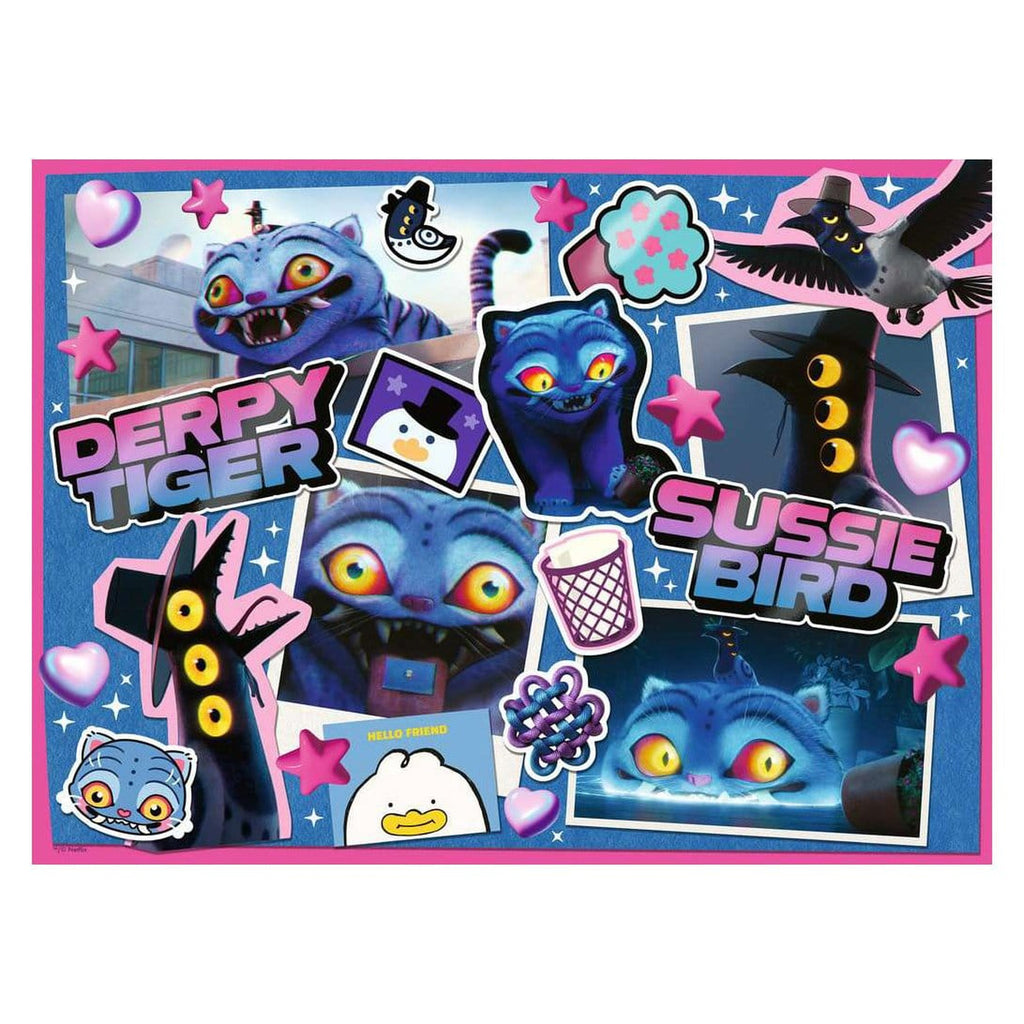 Image produit KPop Demon Hunters puzzle pour enfants Derpy & Sussie (300 pièces XXL)