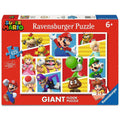 Image produit Super Mario Giant Floor Puzzle Amis et ennemis de Mario (125 pièces)