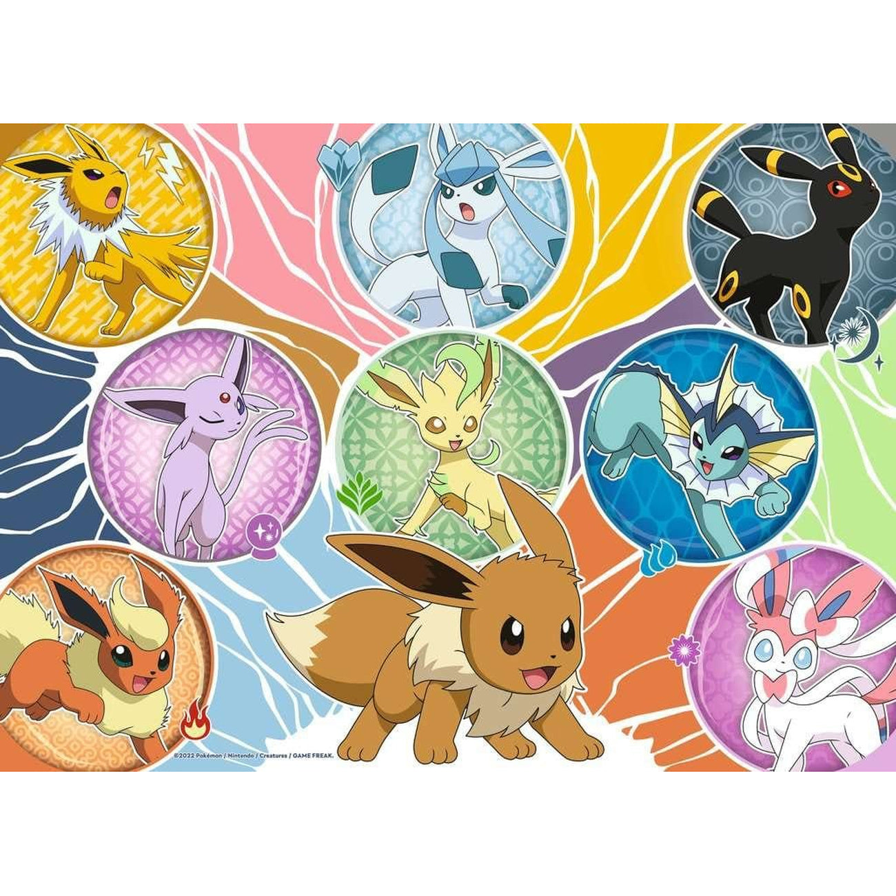 Image produit Pokémon Puzzles Pack de 4 Copains Pokémon (4x100 pièces)