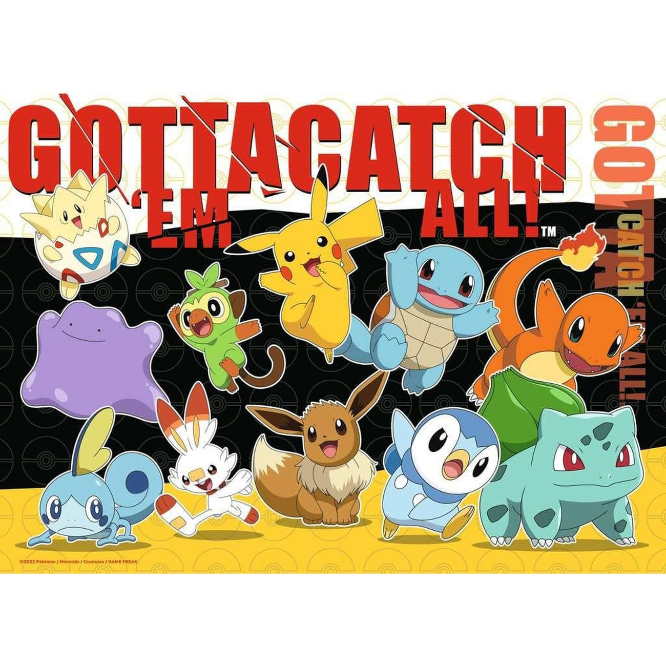 Image produit Pokémon Puzzles Pack de 4 Copains Pokémon (4x100 pièces)