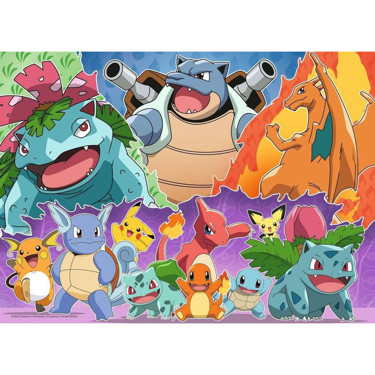 Image produit Pokémon Puzzles Pack de 4 Copains Pokémon (4x100 pièces)