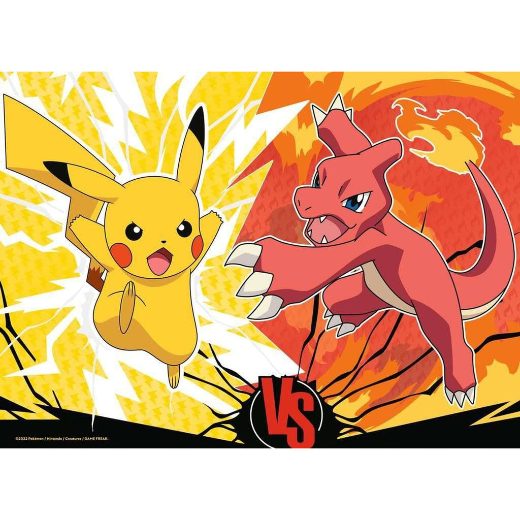 Image produit Pokémon Puzzles Pack de 4 Copains Pokémon (4x100 pièces)