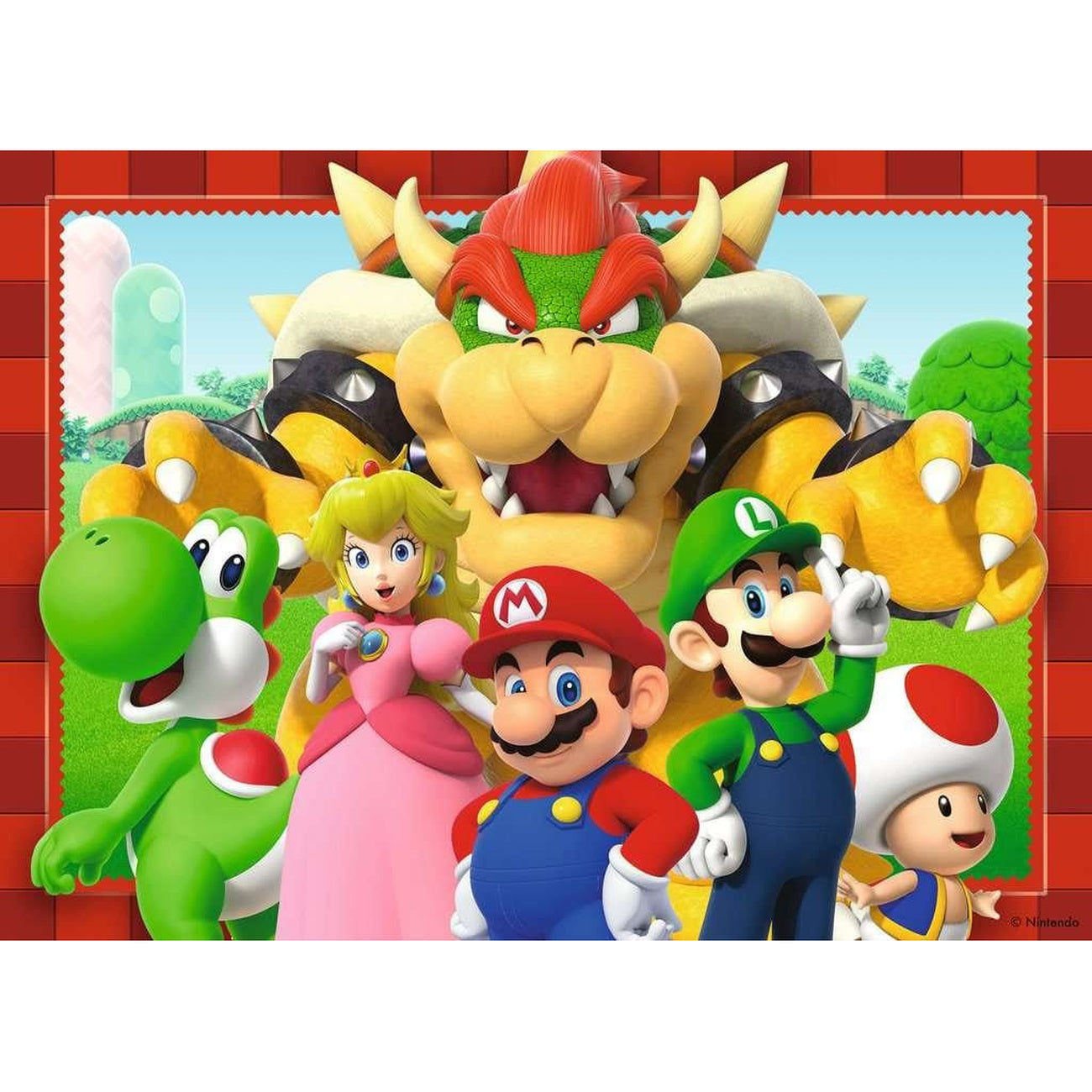 Image produit Super Mario Puzzles lot de 4 C’est l’heure de Mario ! (4x100 pièces)