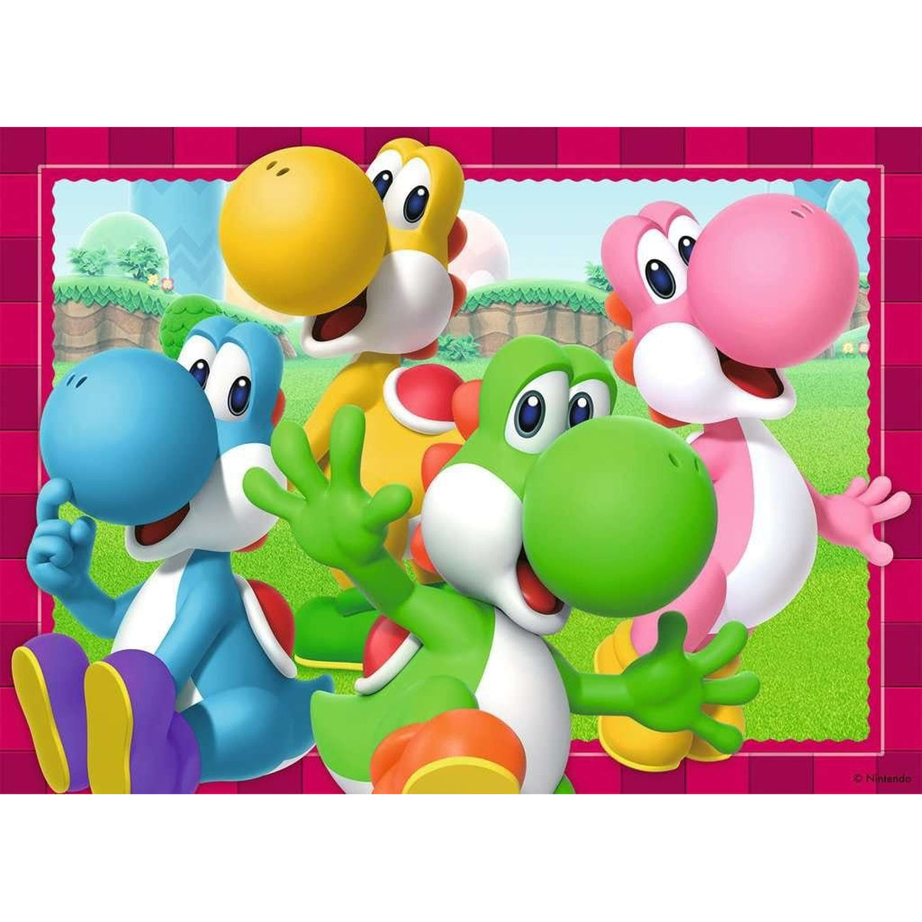 Image produit Super Mario Puzzles lot de 4 C’est l’heure de Mario ! (4x100 pièces)