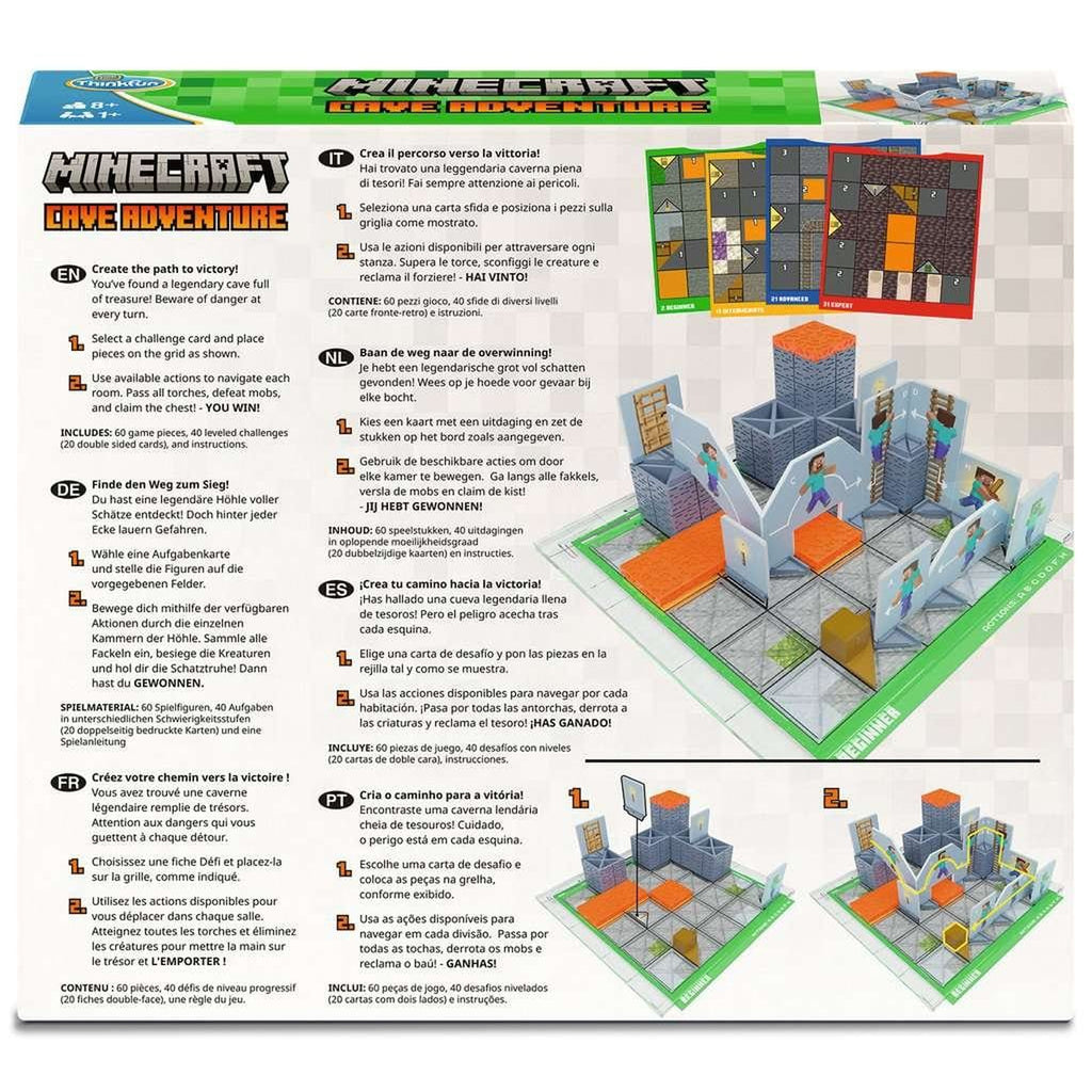 Image produit Minecraft Cave Adventure – Jeu de logique