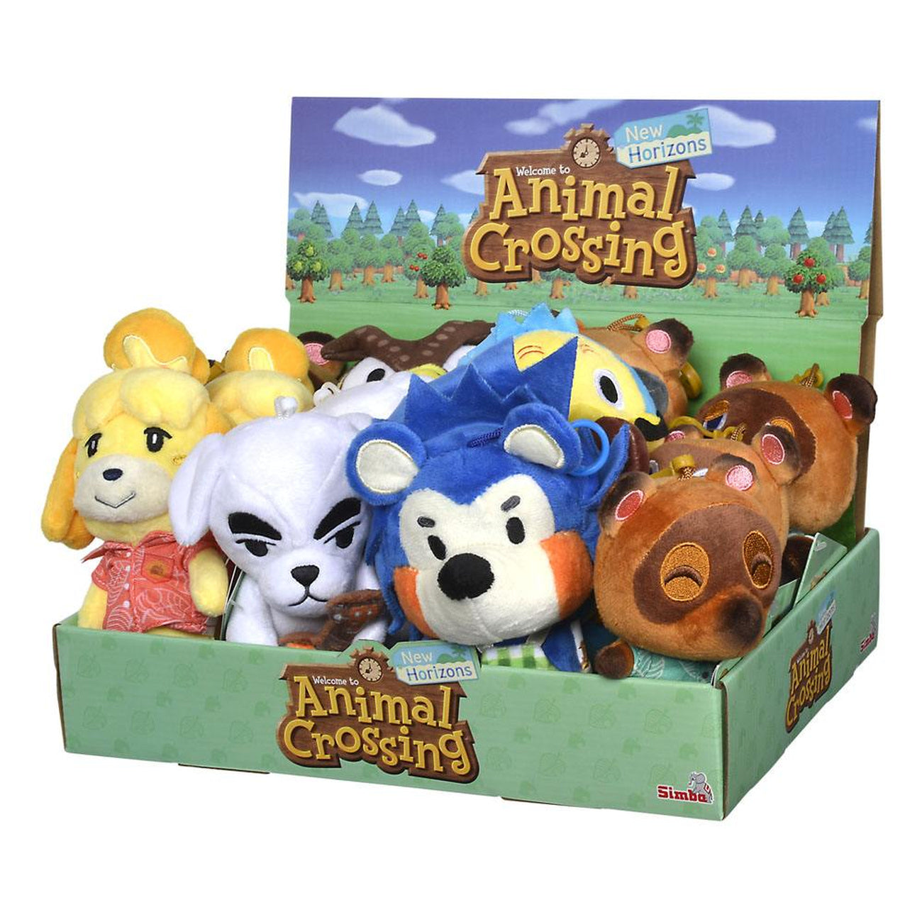 Product image Animal Crossing Plush Keychain Residents 15 cm Assortment (12)