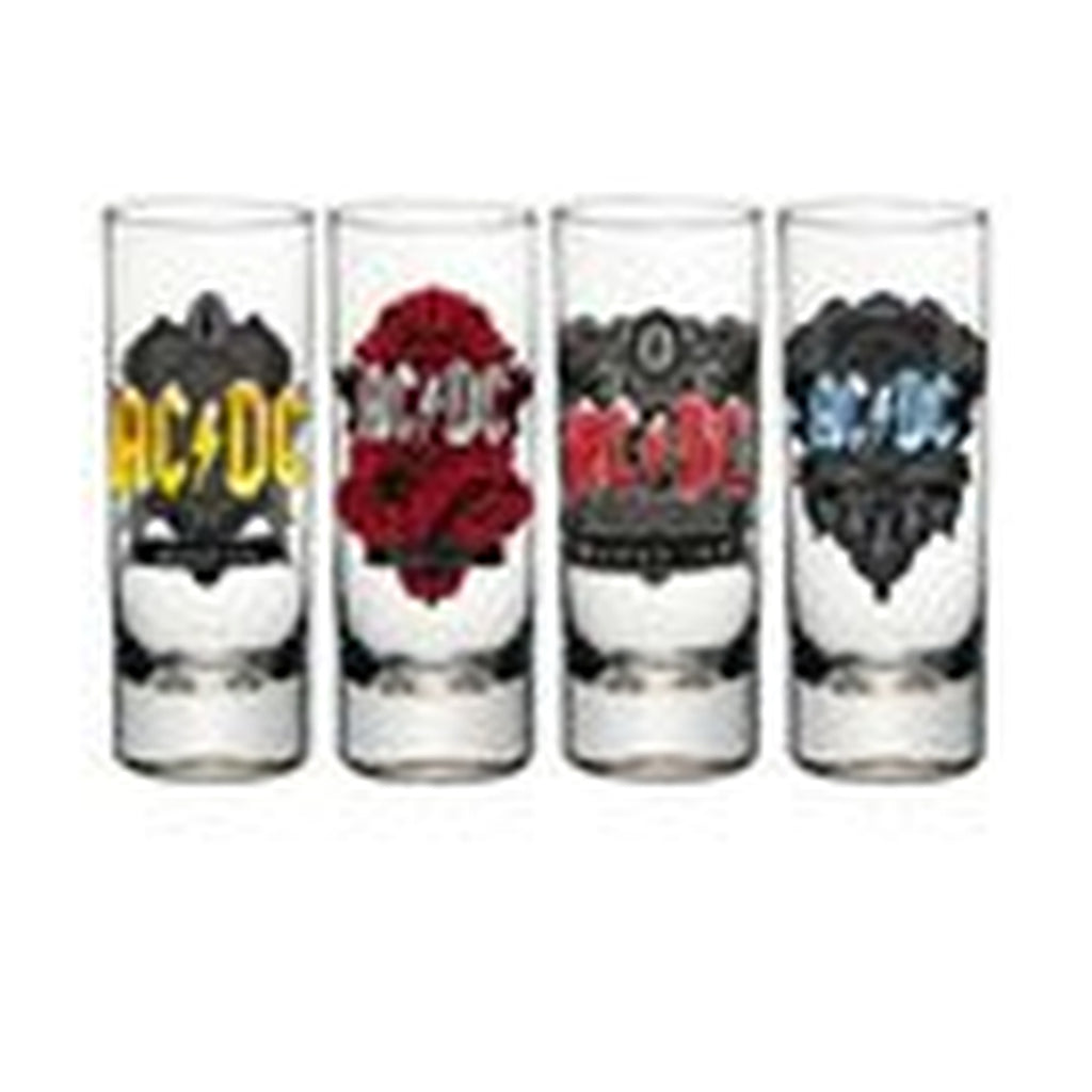 Image produit AC/DC Verres à shot lot de 4 Black Ice