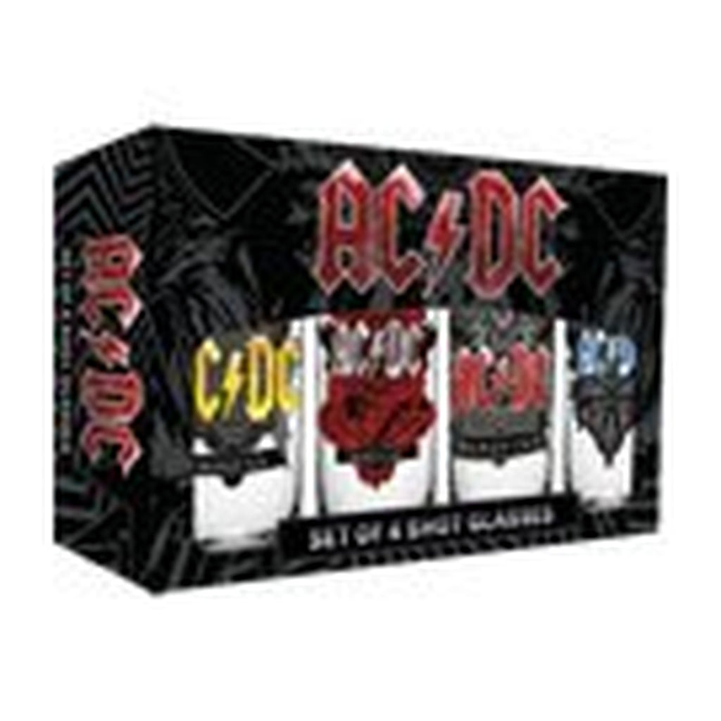 Image produit AC/DC Verres à shot lot de 4 Black Ice